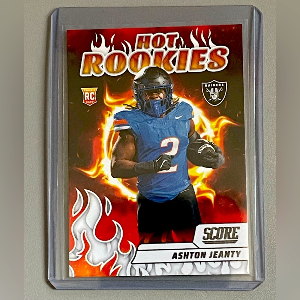 Panini Score Hot Rookies Ashton Jeanty Card